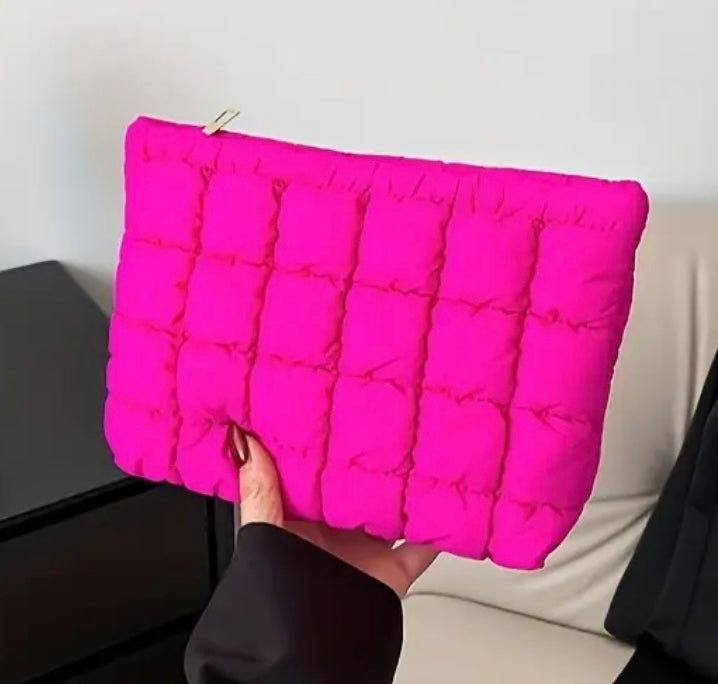 The Quilted Cosmetic Bag