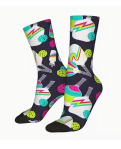 Vintage pickleball Unisex compression socks