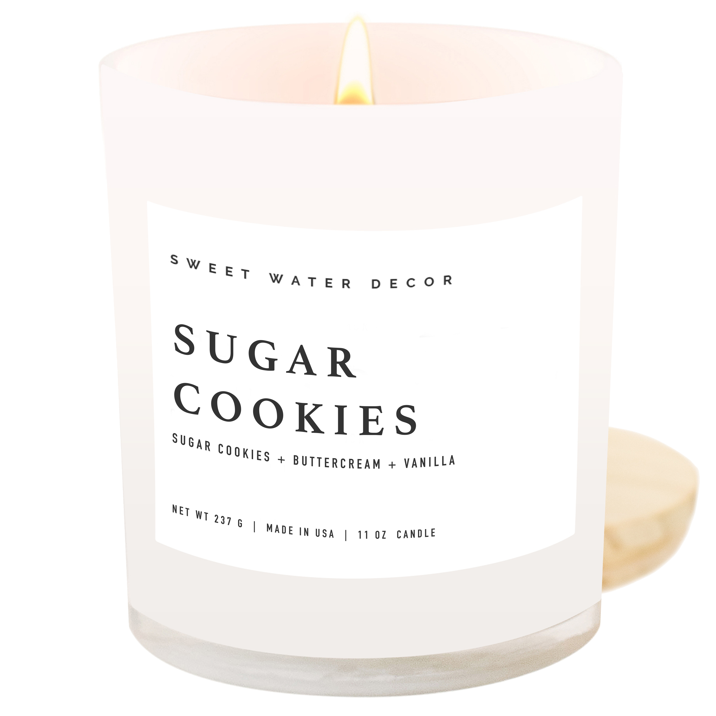 Sugar Cookies 11 oz Soy Candle - Holiday Decor & Gifts